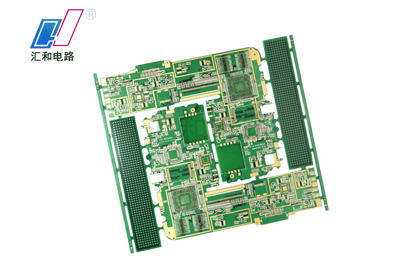 4层沉金高密度电脑PCB主板