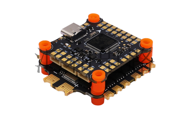 6层沉金FPV穿越机飞塔PCBA板